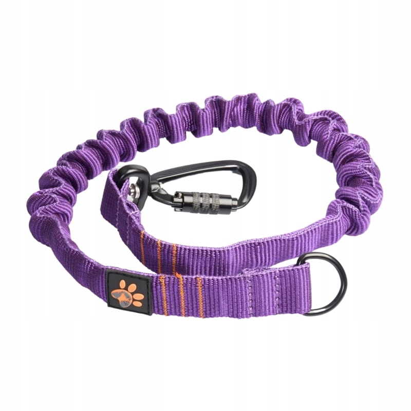 Levně Tlumič Pro Vodítko Pro Velkého Psa, Lehký, Odolný Joqu, Fialový