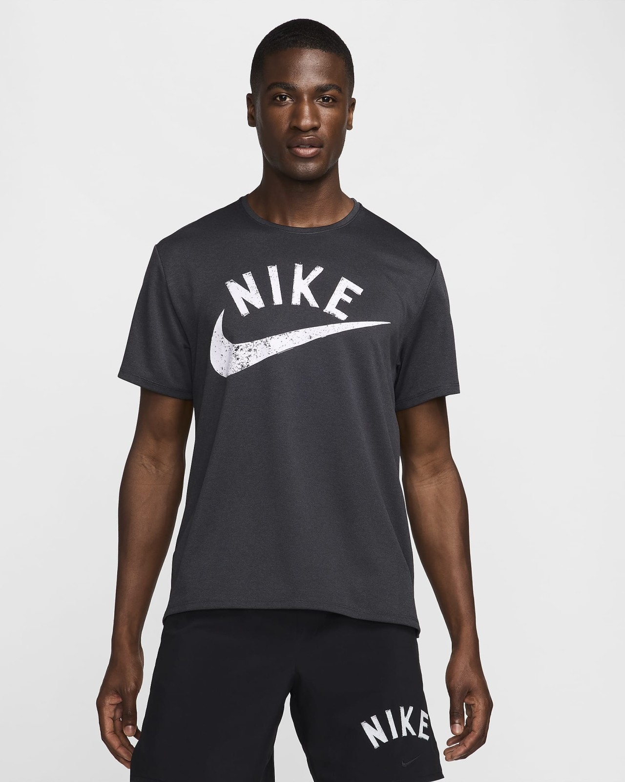 Pánské triko Nike Miler Swoosh