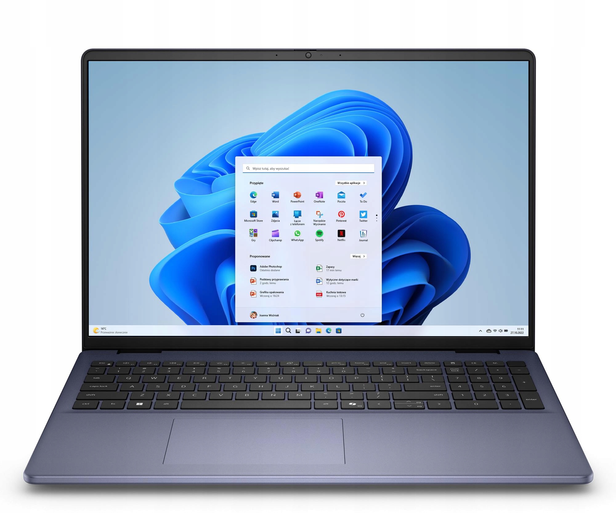 Laptop 15,6" Dell 16 Core 5 120U/16GB/512/Win11