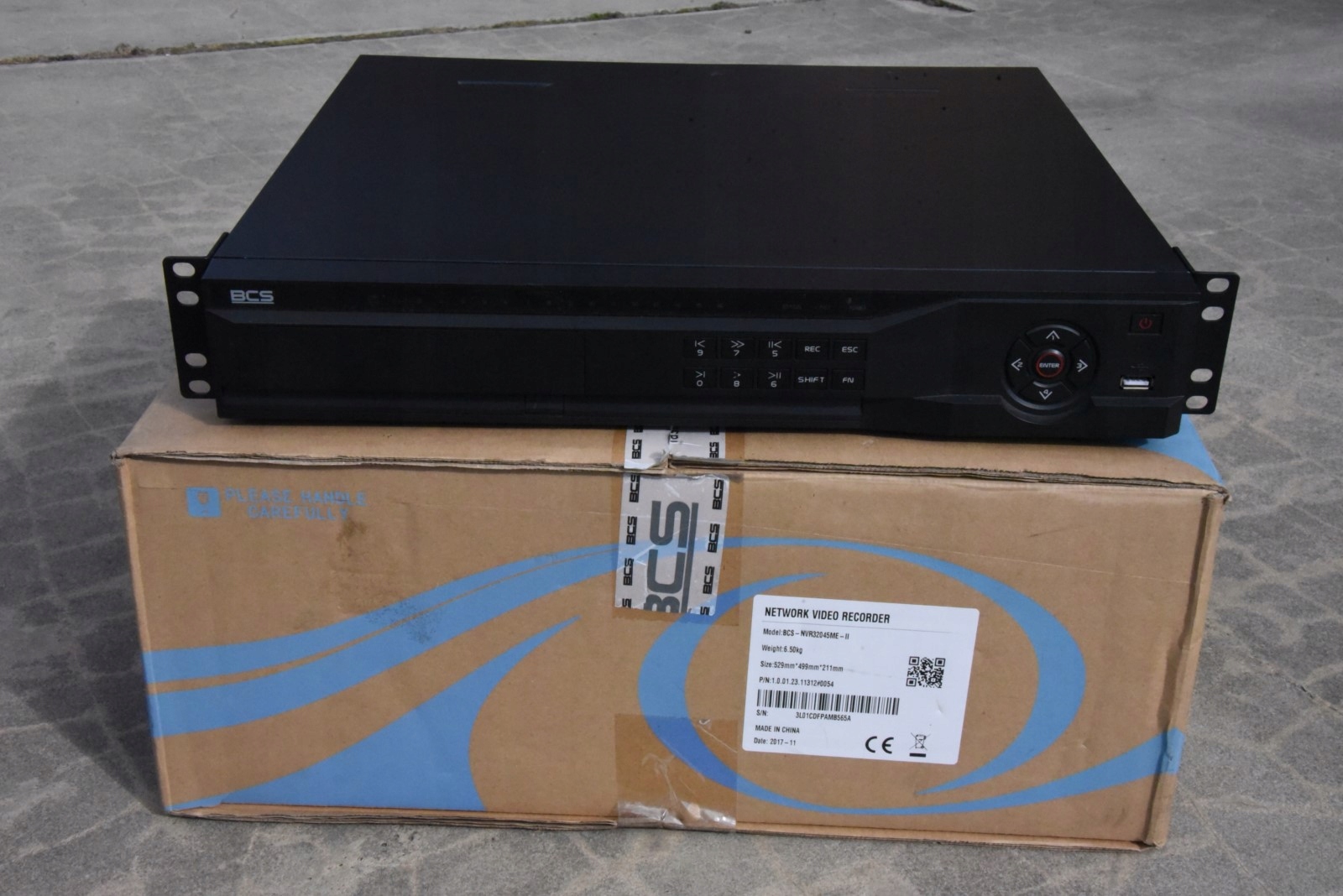 Rejestrator IP BCS NVR32045ME-II / 32kan,8MPx,4K