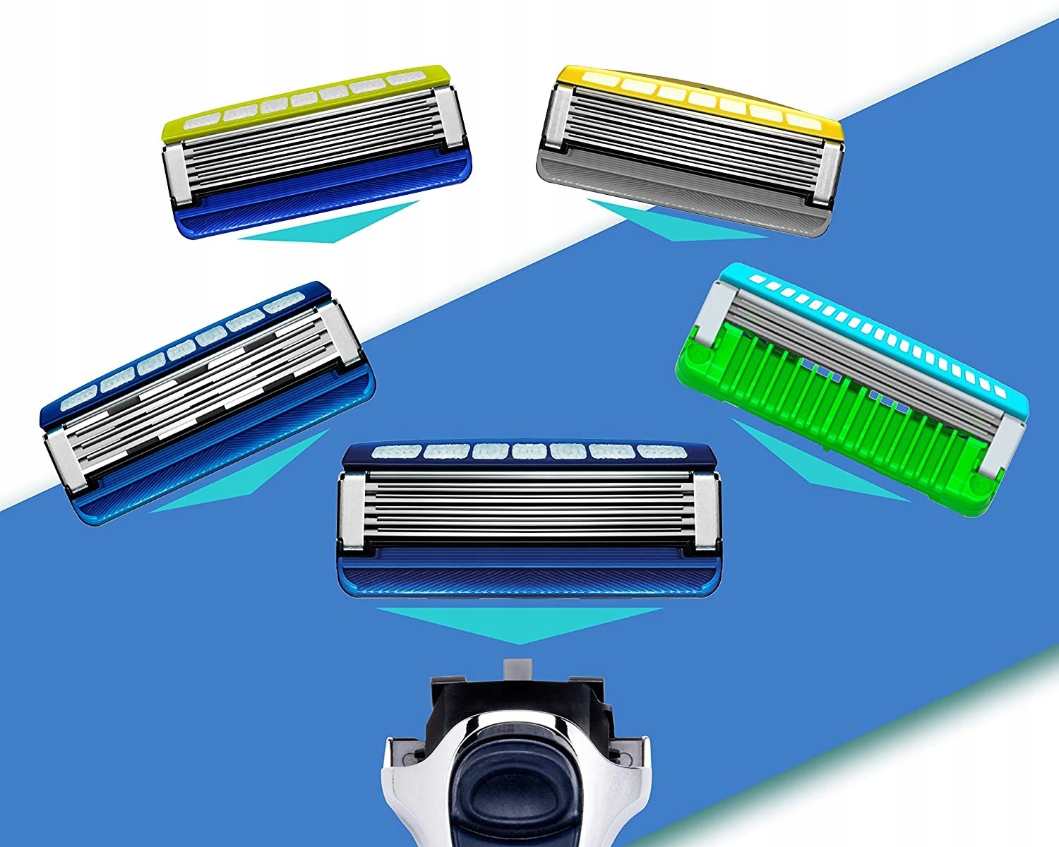 4x Wkłady Nożyki WILKINSON Hydro 5 Skin Protection Regular Kod producenta Hydro 5