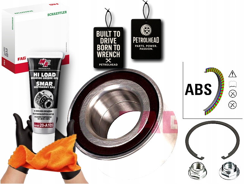 Sada Ložiska Kola Přední L/p Mazda 3 5 6 1.6-2.5 06. #Petrolhead Pro+ Kit7