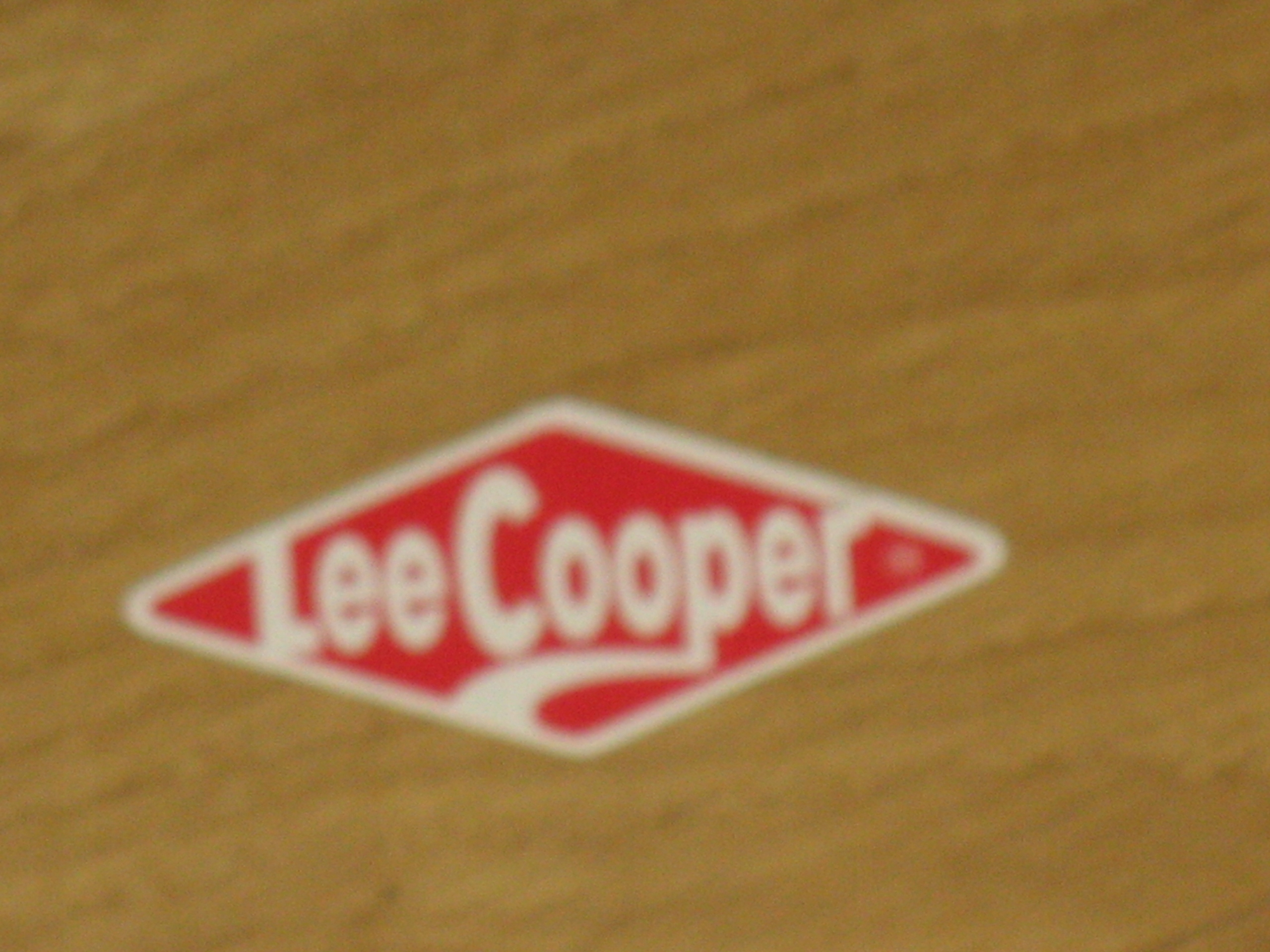 LEE COOPER naklejka z PRL