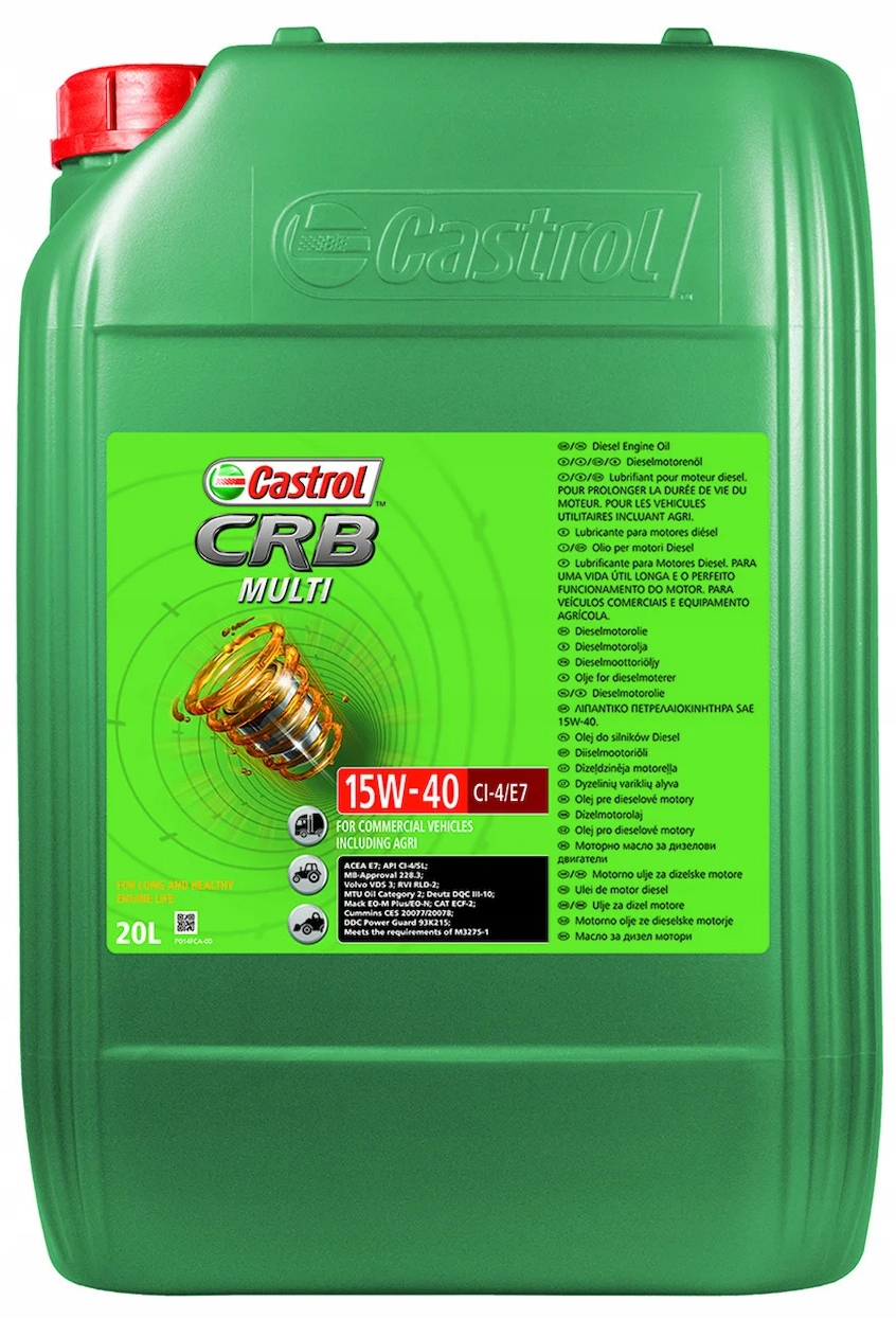CASTROL CRB MULTI CI-4 E7 15W40 - 20L
