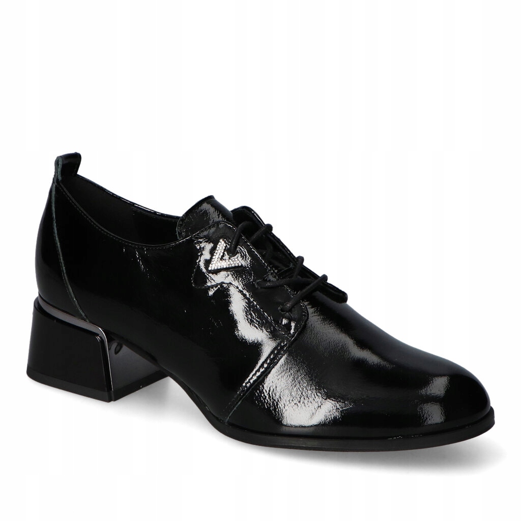 Polobotky Gamis 7728/A128 Černý lak 41