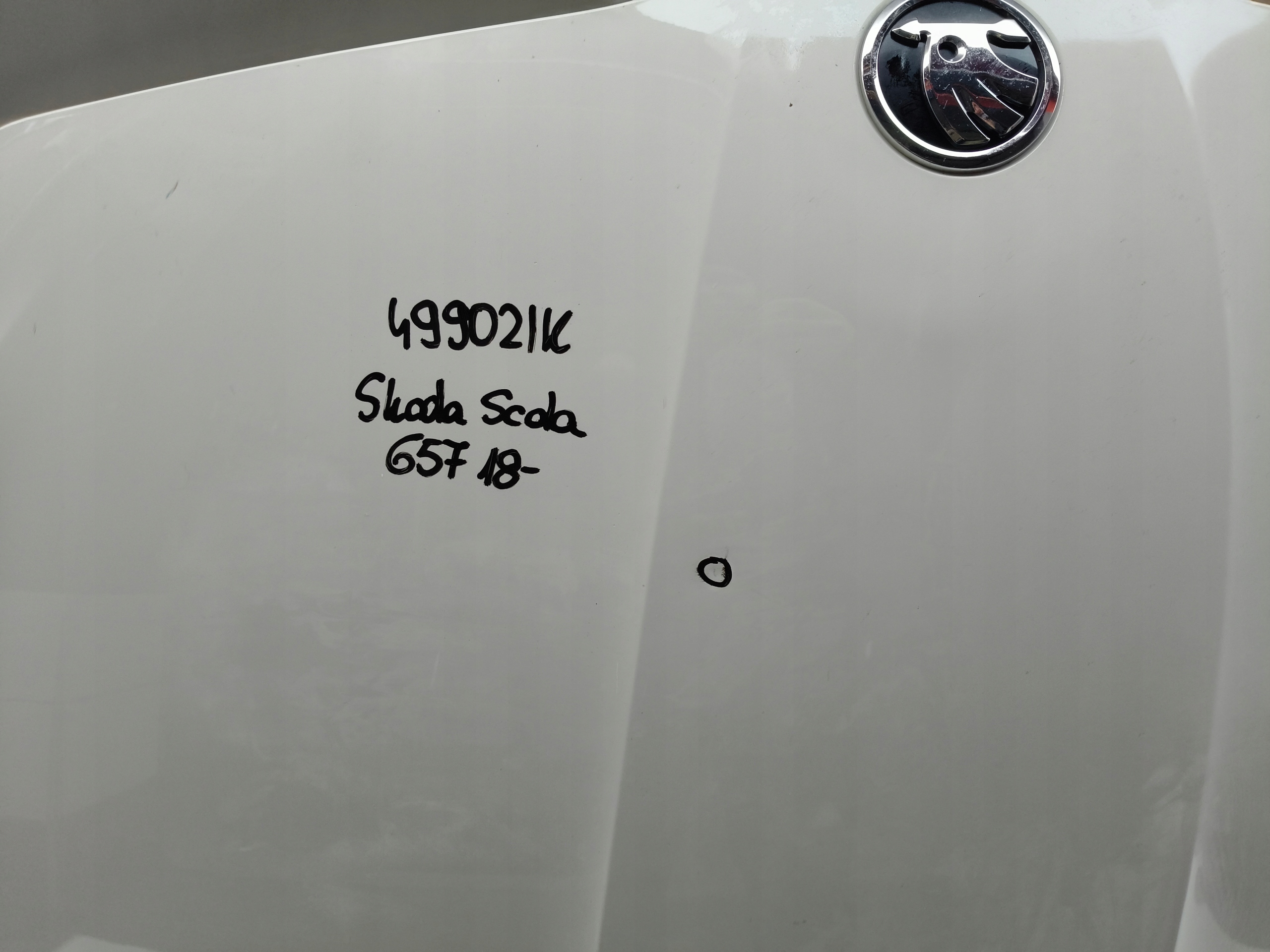 Capot SKODA SCALA 657 18- NR 49902