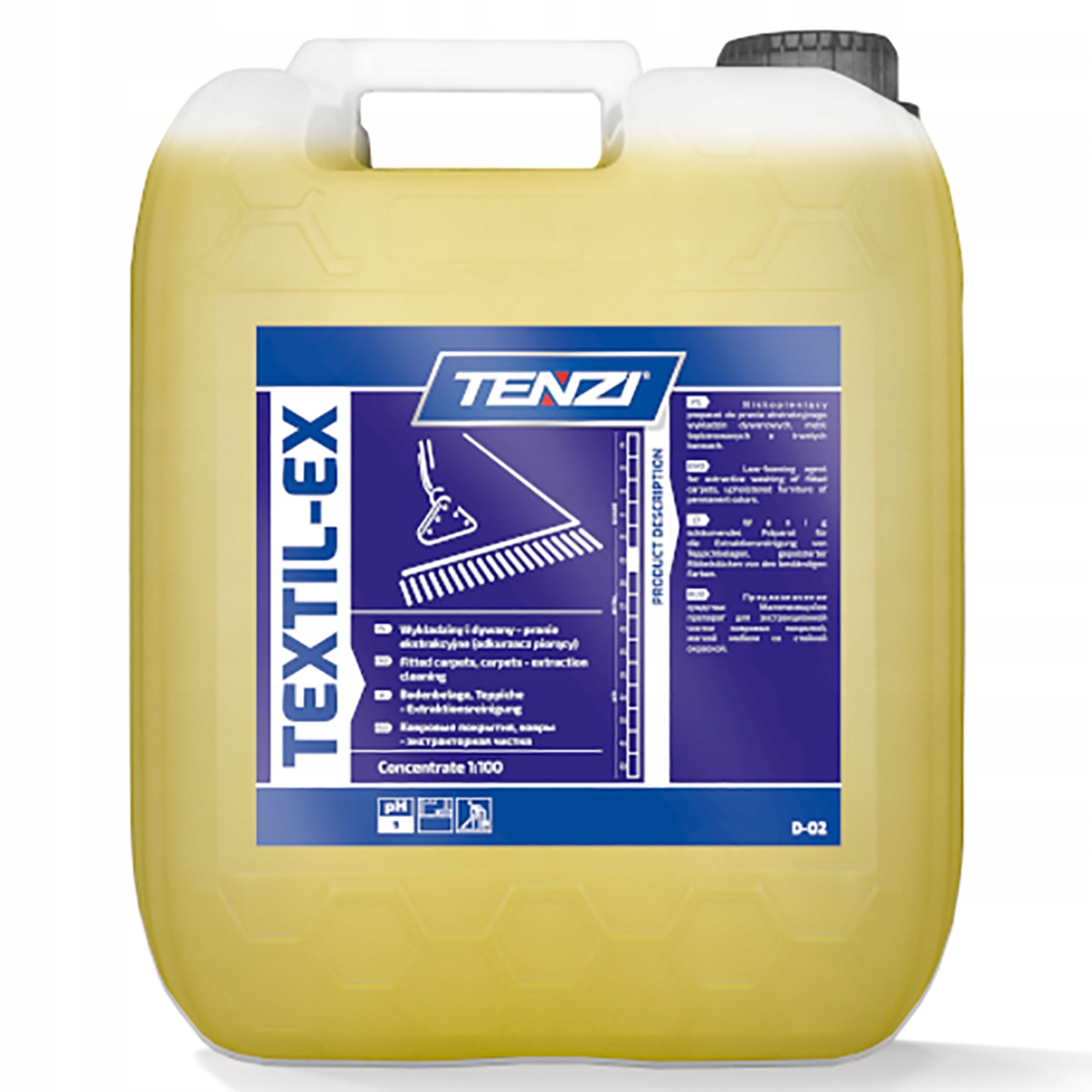 Tenzi Textil-ex Płyn Do Odkurzacza Piorącego 5L