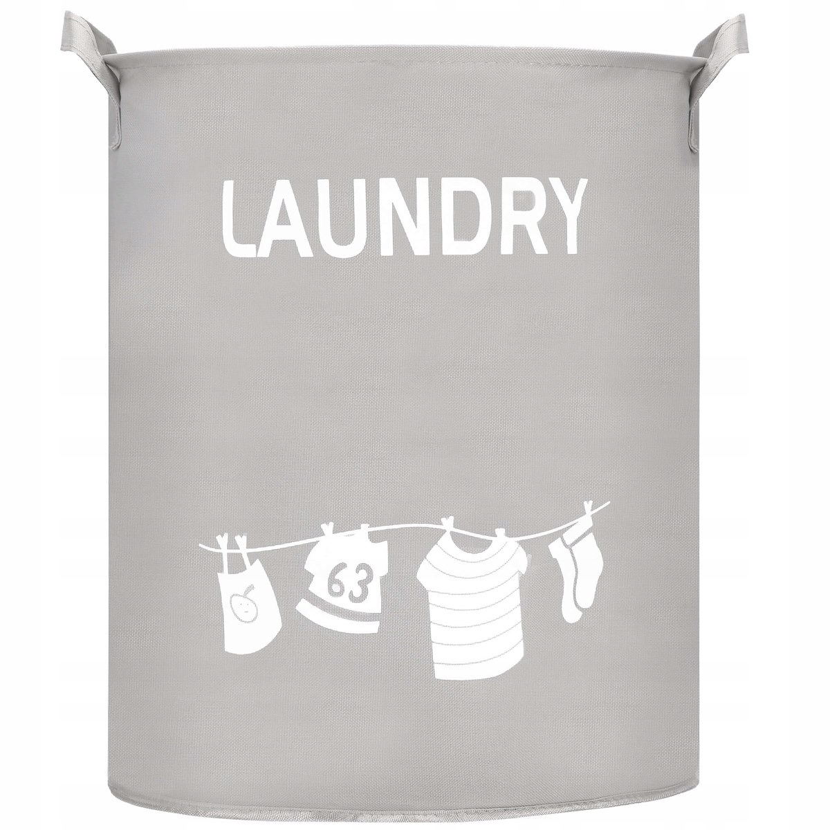 

Kosz Na Pranię Bieliznę Pojemnik Pokrywa Składany