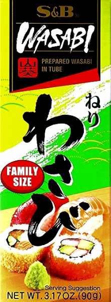 

Pasta wasabi w dużej tubce 90g S&b