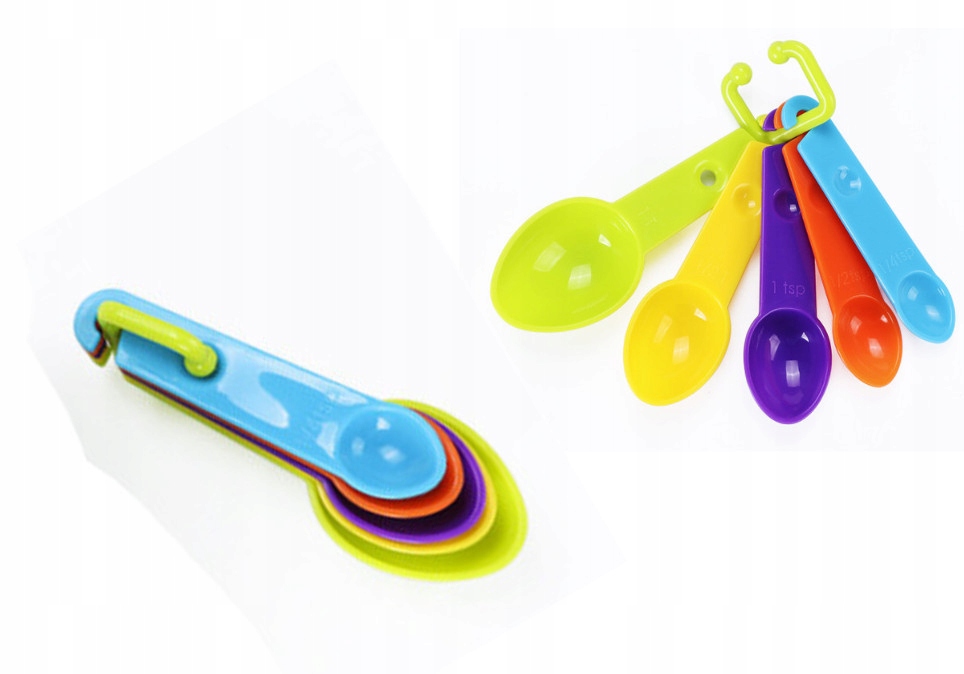 

Miarki plastikowe łyżeczki wagowe kpl. 5 szt