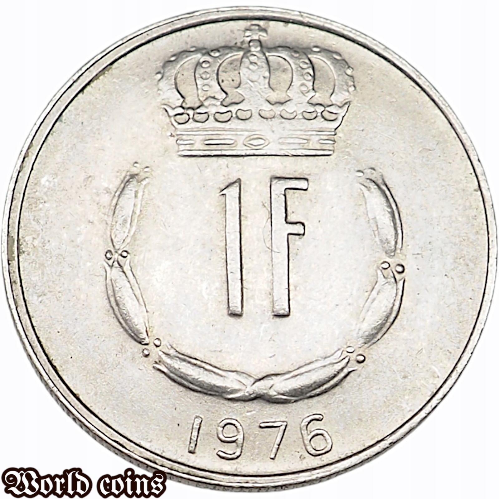 1 FRANK 1976 LUKSEMBURG