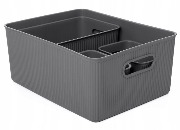 Pojemnik Organizer na biurko blat Koszyk Wkład x 4