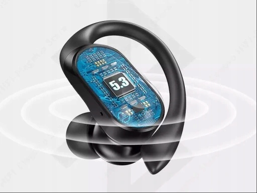 SŁUCHAWKI BEZPRZEWODOWE LENOVO WODOODPORNE GAMINGOWE SPORTOWE 5.3 Transmisja sygnału Bluetooth