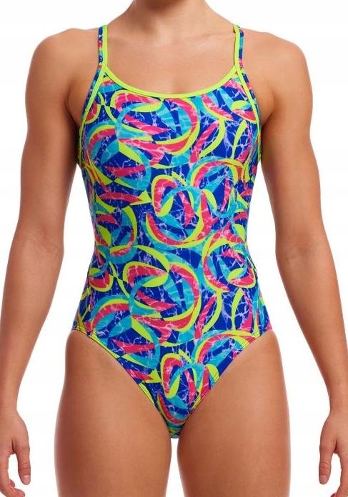 Strój kąpielowy jednoczęściowy Funkita Choppy Waters Diamond Back 10(UK32)S