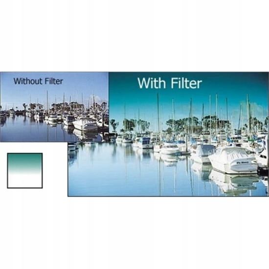 Filtr połówkowy Cokin P131 Gradual Emerald E2 Model P131