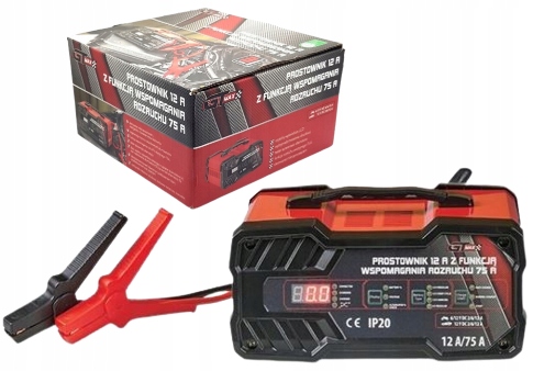 ВЫПРЯМИТЕЛЬ С ФУНКЦИЕЙ ПОМОЩИ ПРИ ЗАПУСКЕ 12A / 75A