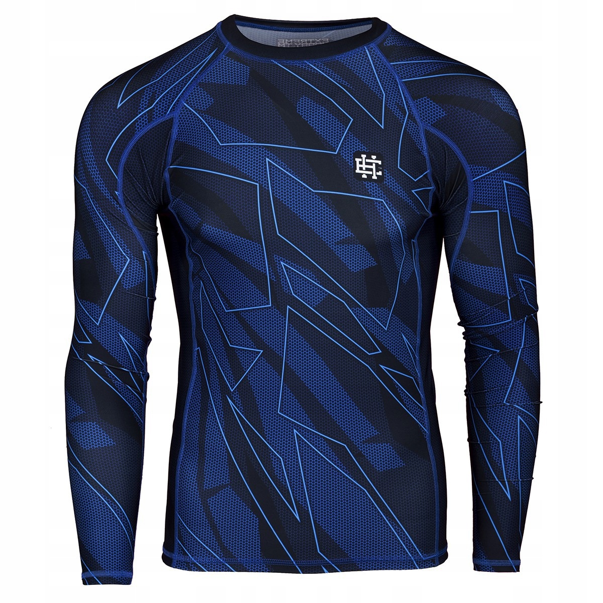 RASHGUARD MĘSKI SHADOW BLUE MMA EXTREME HOBBY S