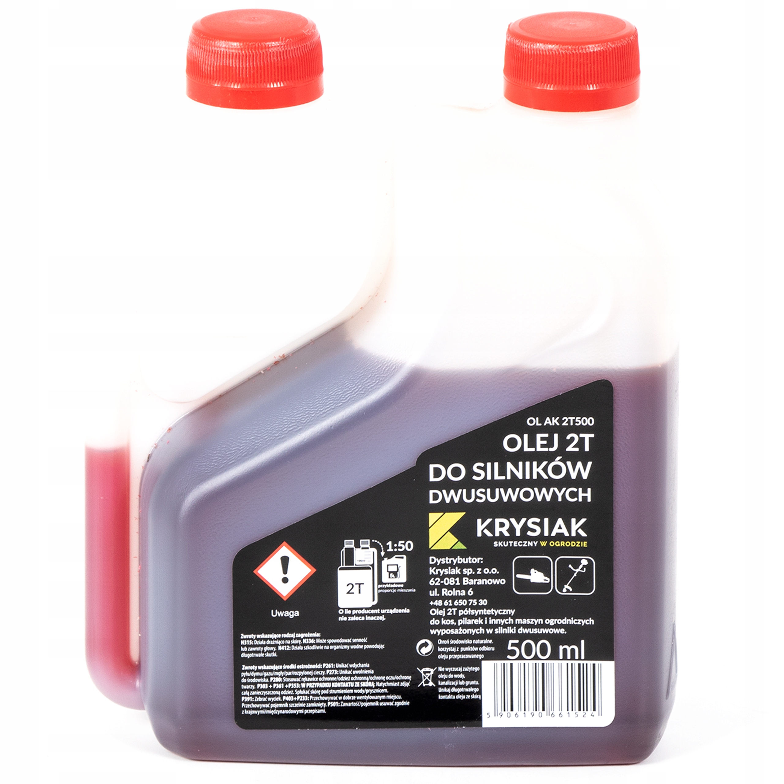 

Olej Do Silników 2 Suwowych 0,5 L Ak 2T500 Krysiak