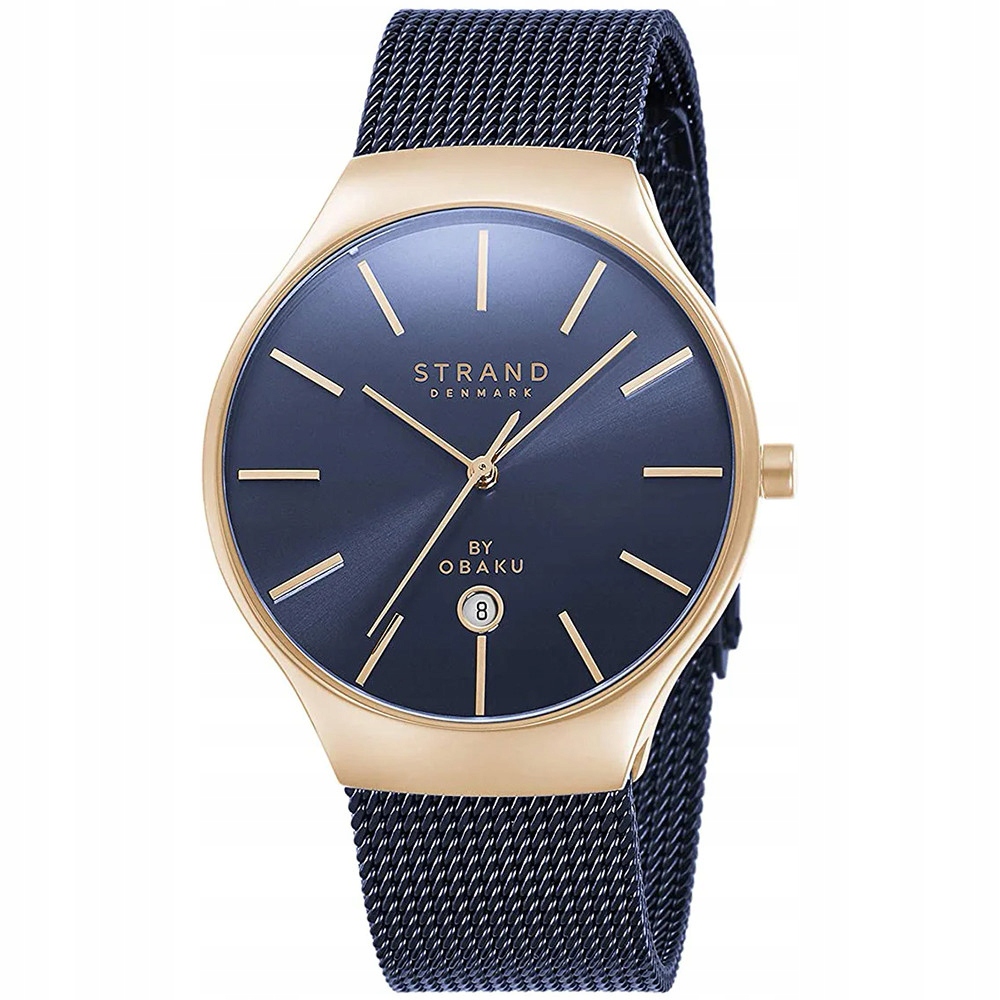 Pánské Hodinky Strand S701GDVLML modré náramky