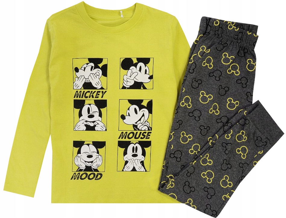 

Myszka Mickey Piżama Komplet Długi Rękaw 128 R30A