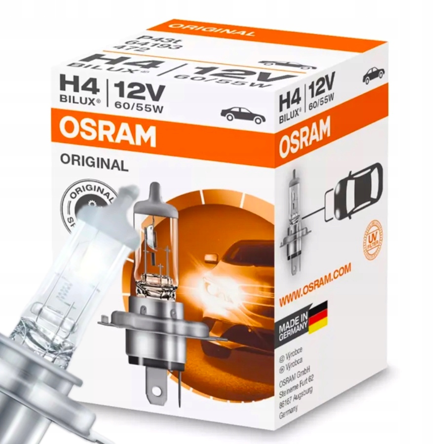 Żarówka Osram H4 Original