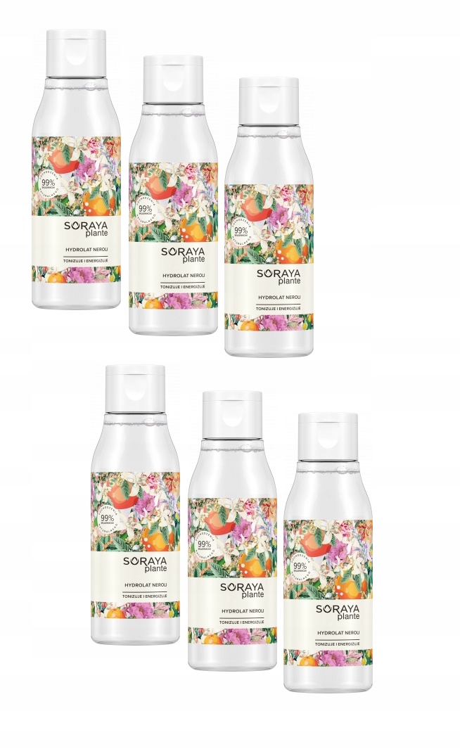 SORAYA PLANTE ODŚWIEŻAJĄCY HYDROLAT NEROLI 6x 90ml