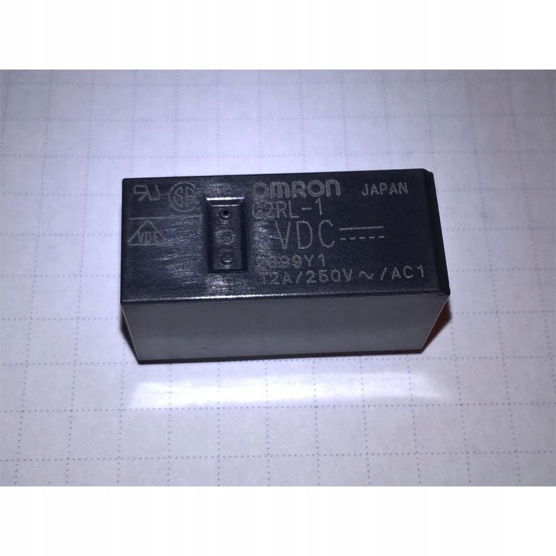 

Przekaźnik miniaturowy Omron G2RL-1 5VDC 12A 250V