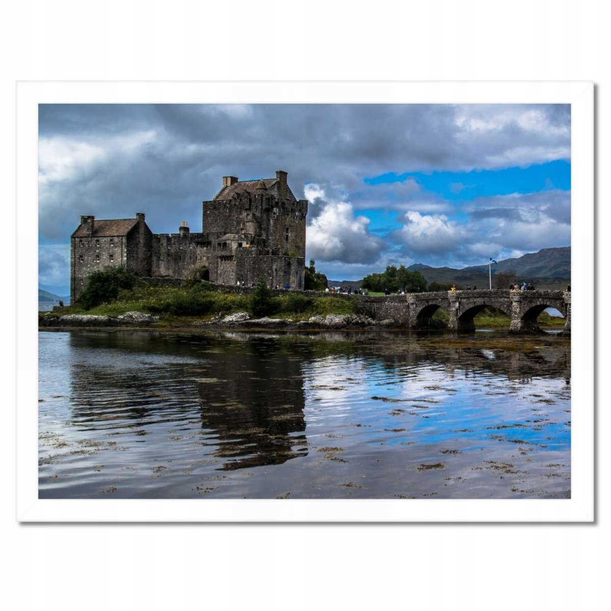 Plakáty v rámu 40x30 Zámek Odraz ve vodě