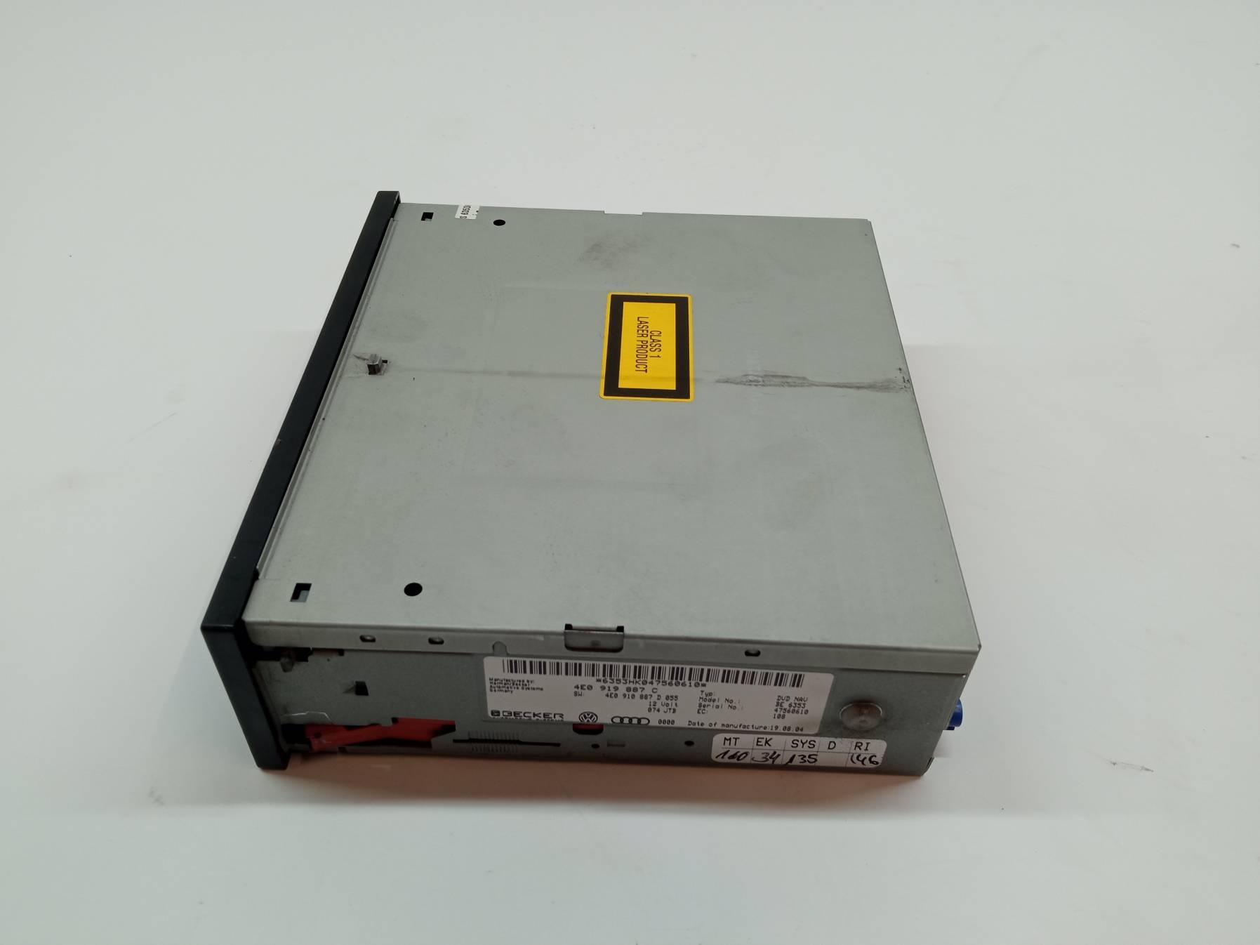 player navigation devices 4E0919887C Audi A8 II (2002-2010) D3