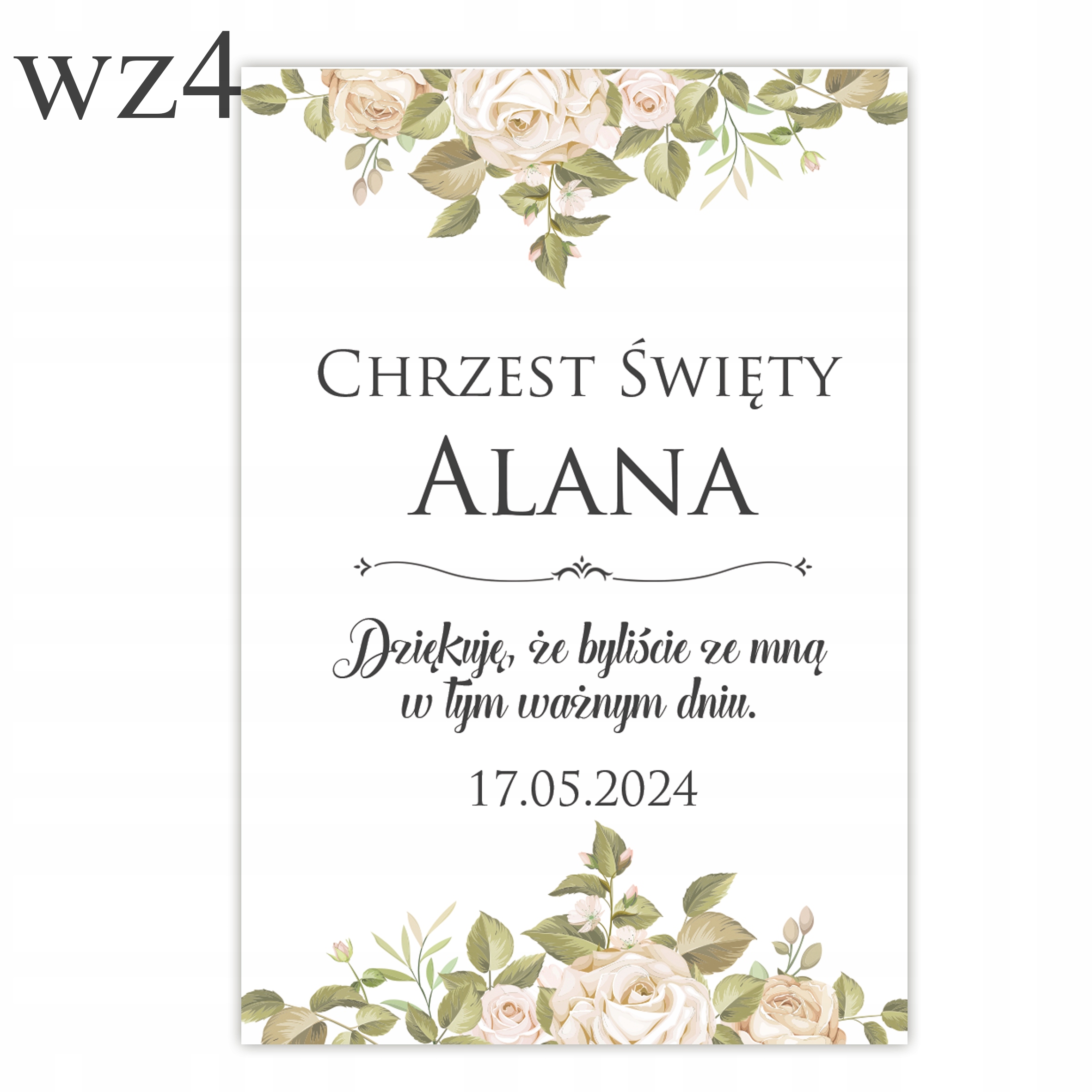 PODZIĘKOWANIA DLA GOŚCI CHRZEST ŚWIĘTY ANIOŁEK BRELOK UPOMINEK Okazje chrzest