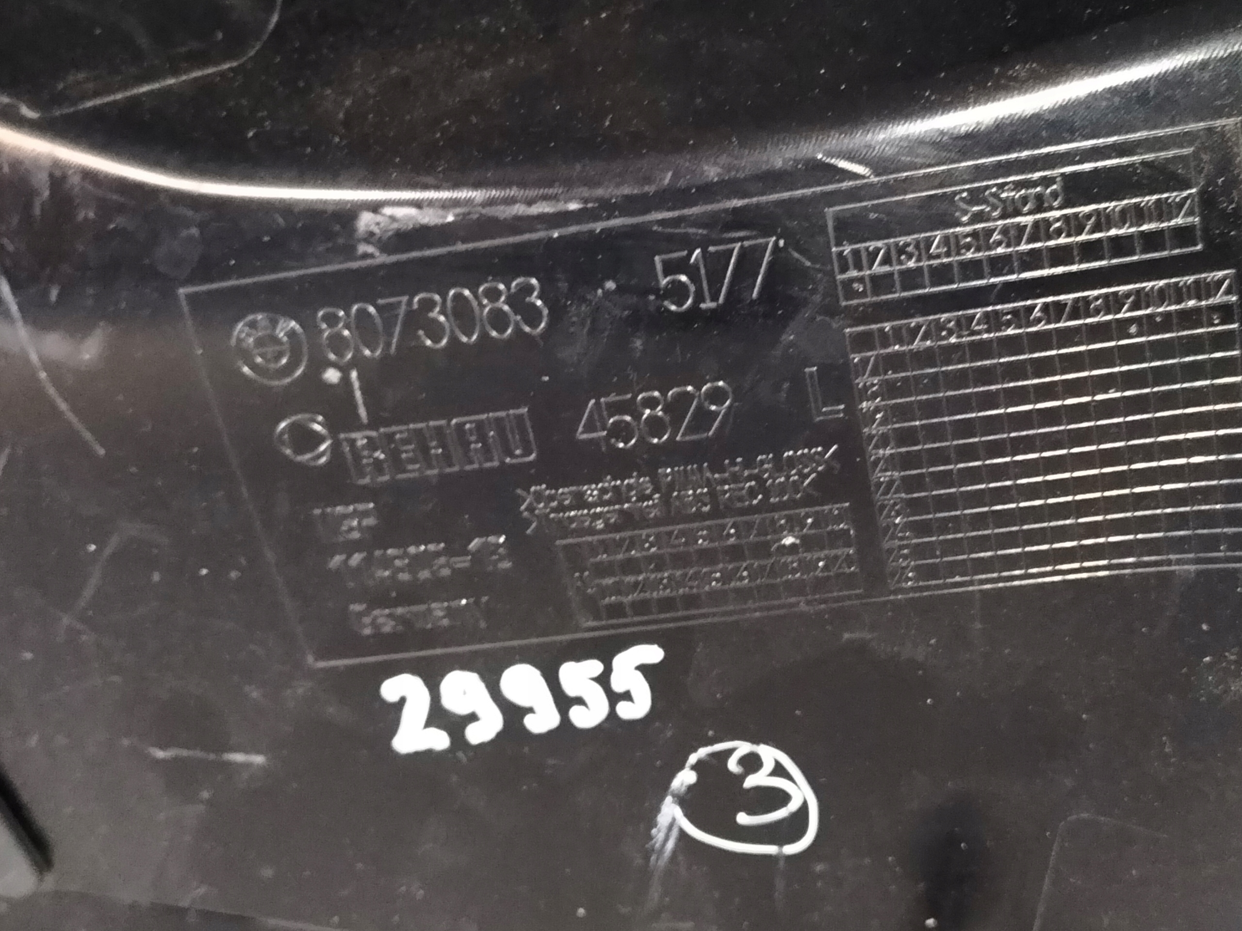 fender front left BMW Z4 G29 18- m-packet