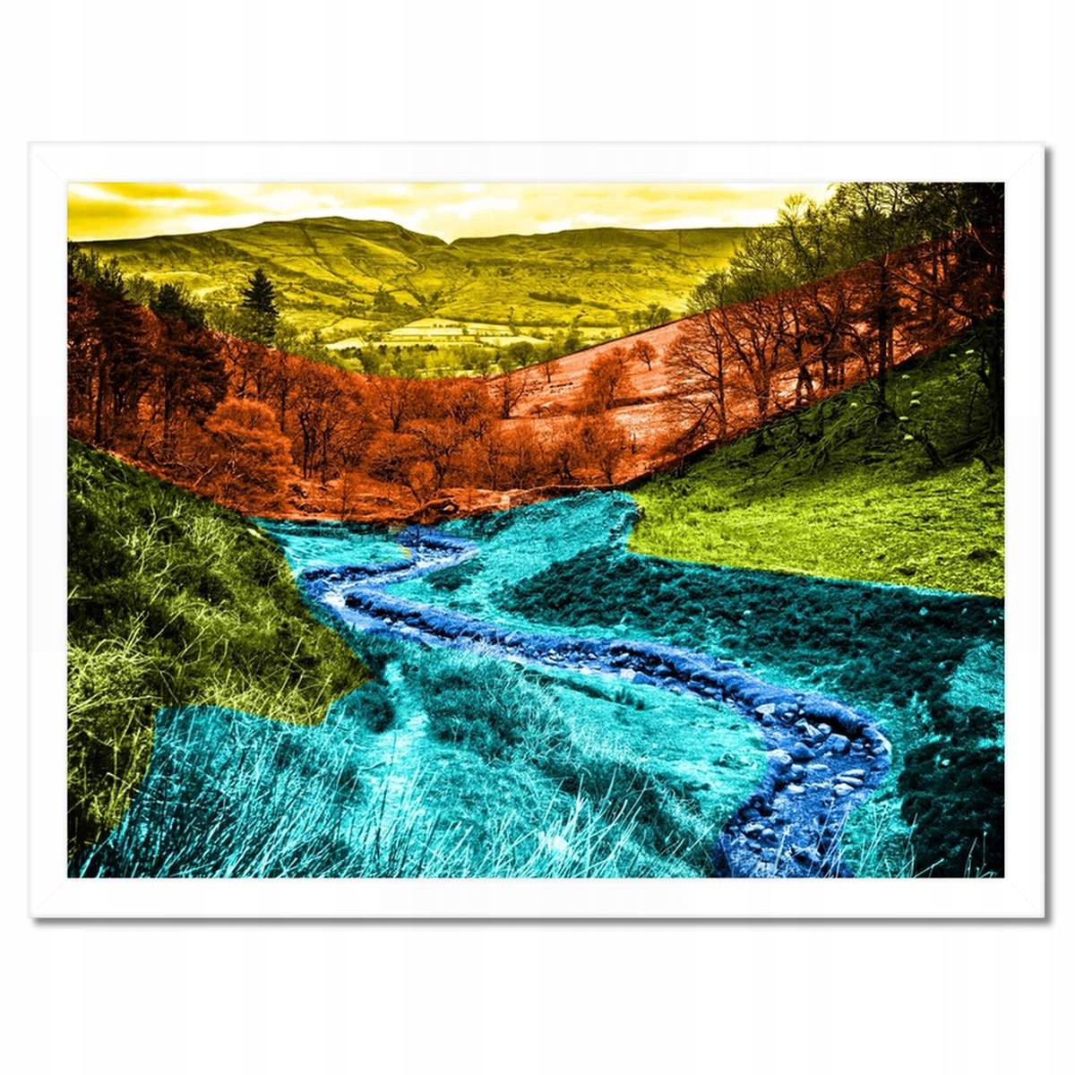Plakáty v rámu 40x30 Horská krajina Krajina