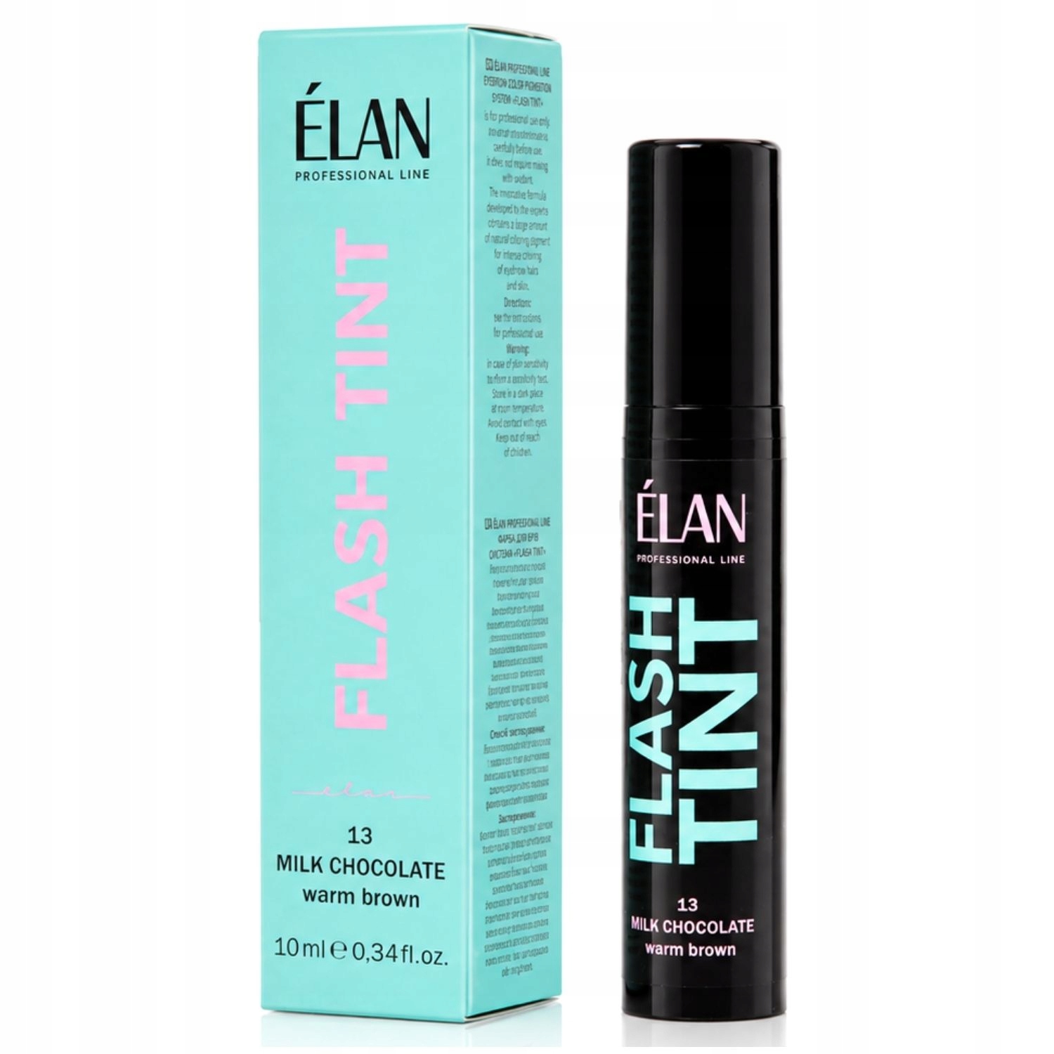 Elan Barva na obočí Flash Tint 13 Milk Chocolate 10 ml