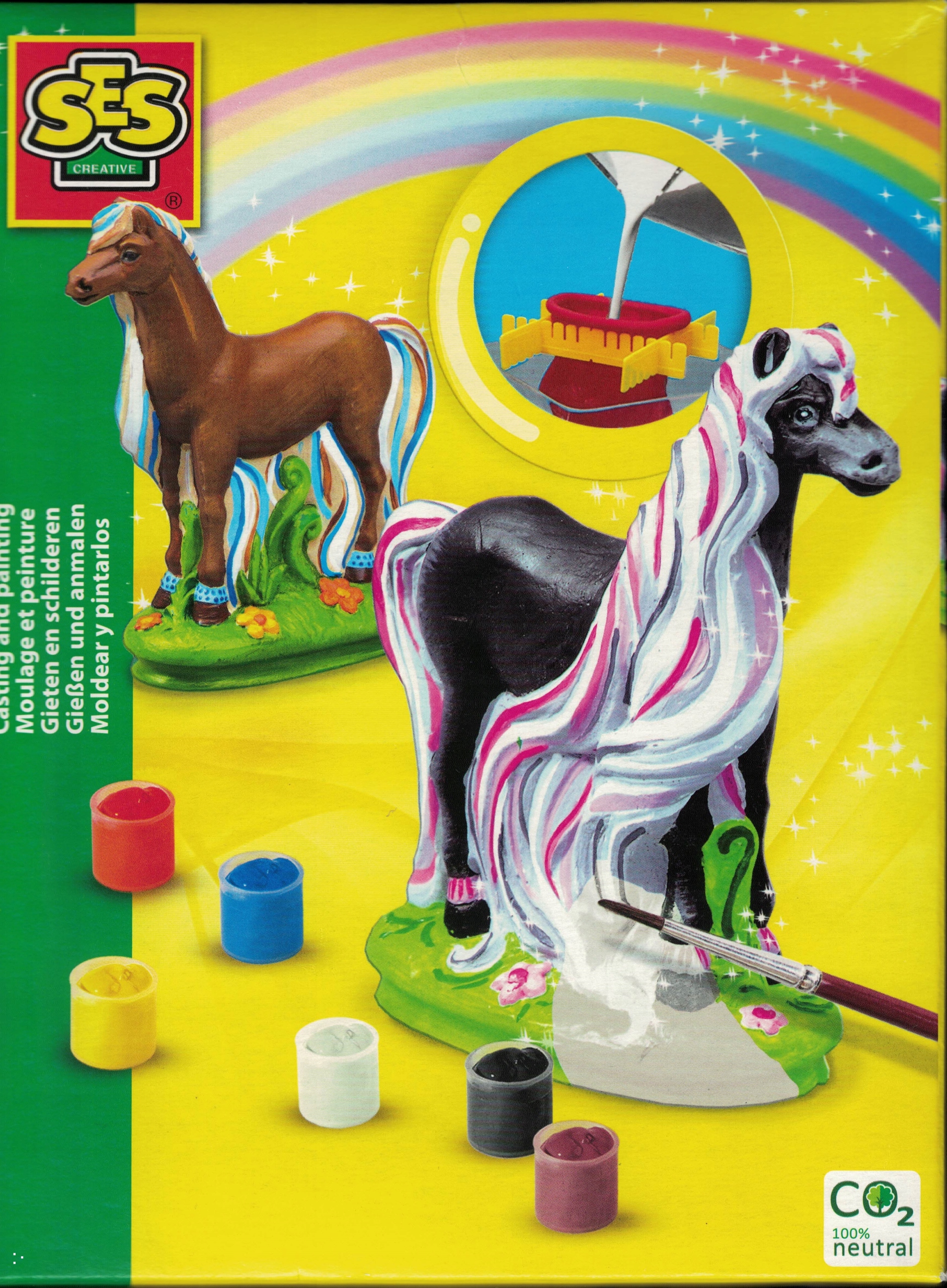 

Ses Odlew gipsowy 3D konik do malowania