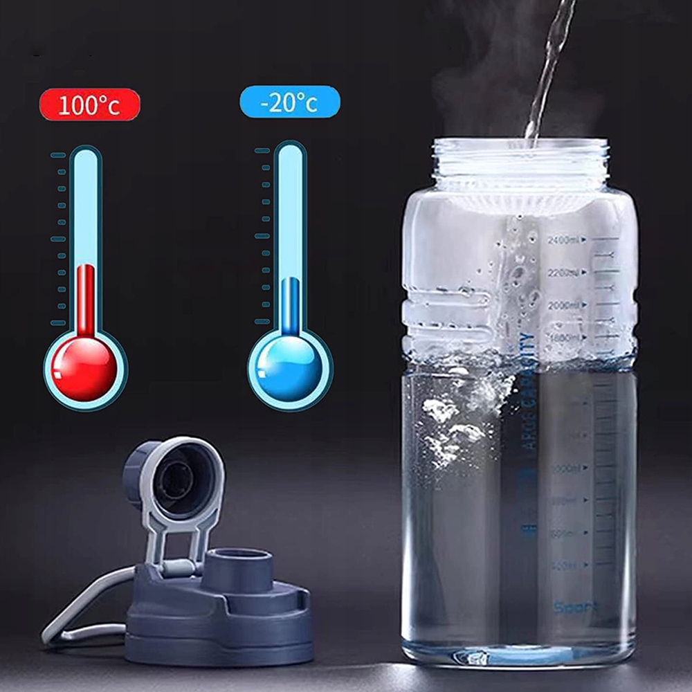 BIDON BUTELKA NA WODĘ SIŁOWNIA TRENING FITNESS1.5L Rodzaj bidon