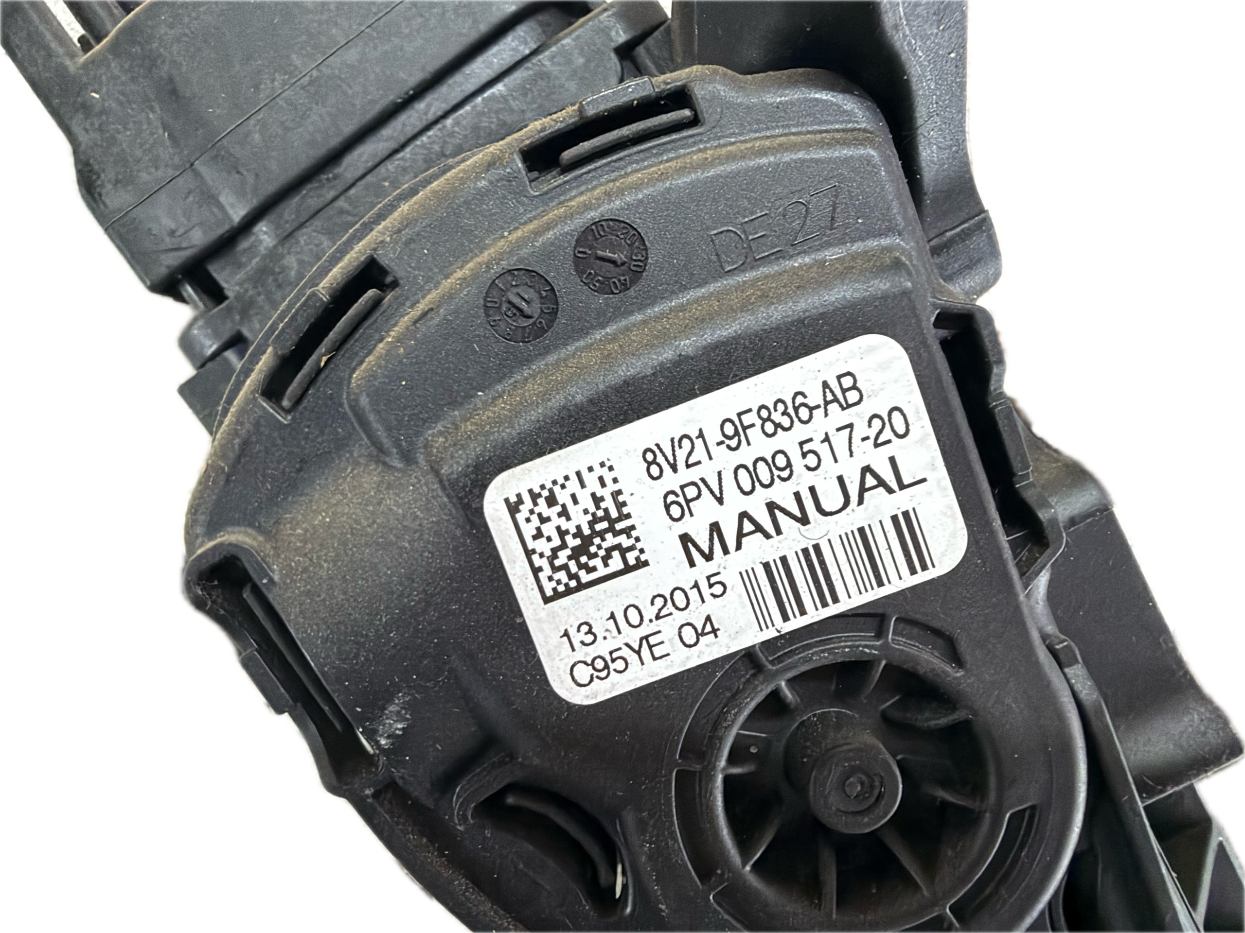 potentiometer accelerator pedal FORD FIESTA MK7 1.0 ECOBOOST 8V21-9F836-AB