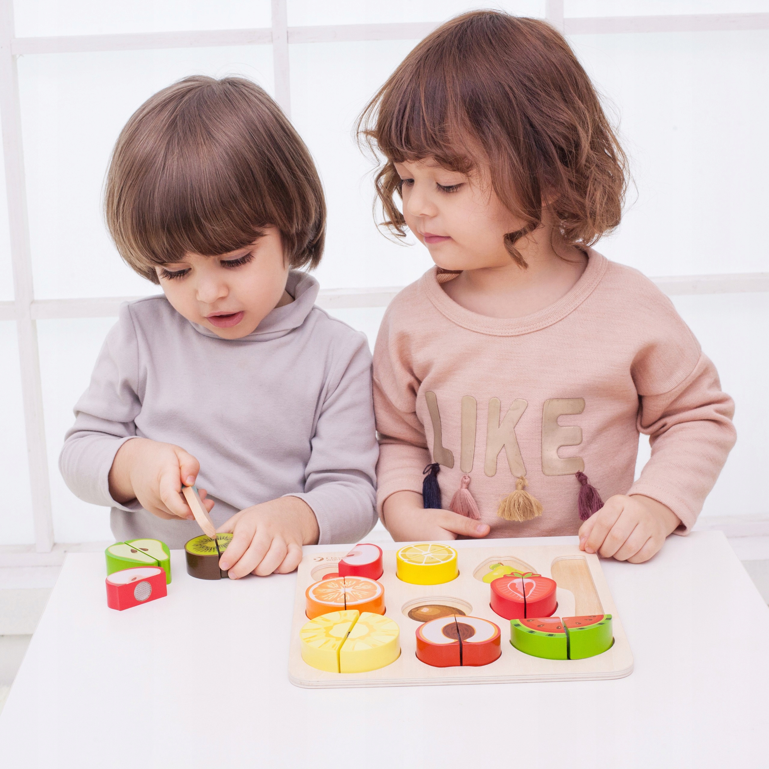 DREWNIANE OWOCE DO KROJENIA ZESTAW NA RZEP RZEPY DESKA I NÓŻ CLASSIC WORLD Rodzaj owoce i warzywa