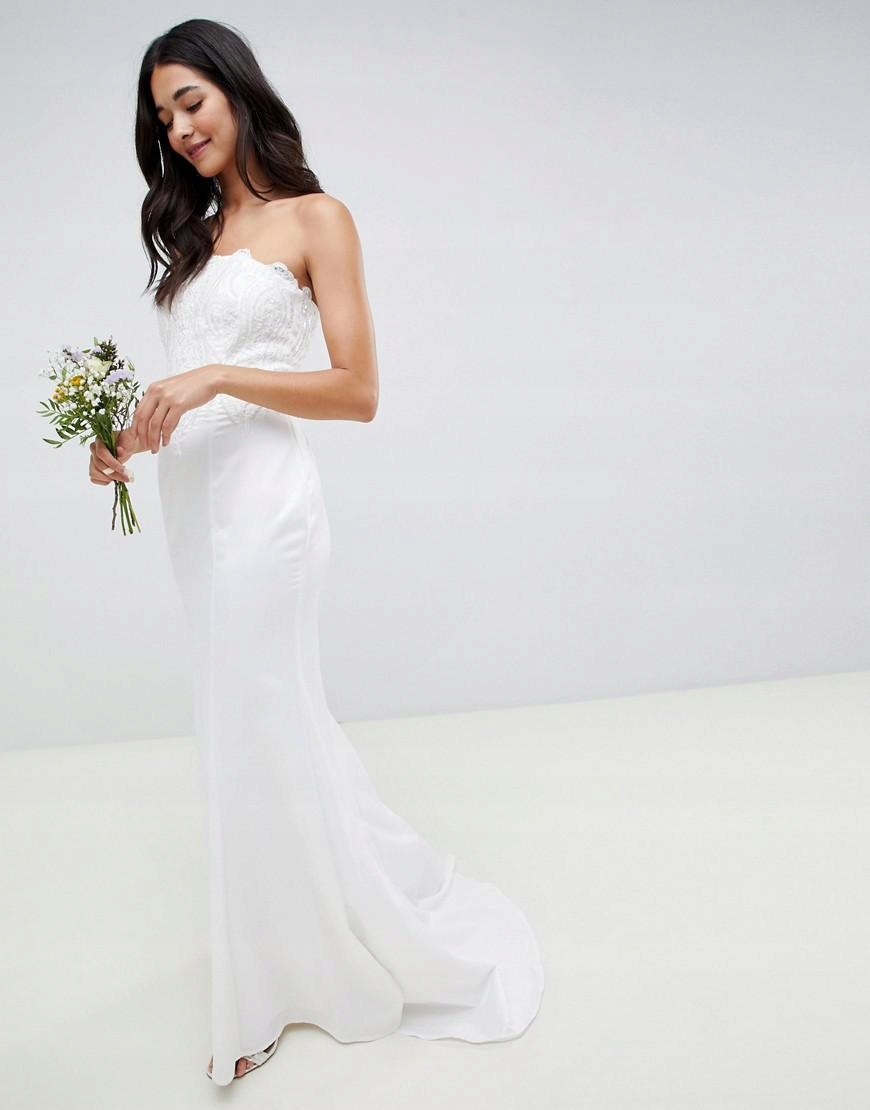 TREN ŚLUBNA SUKNIA 40 Płeć kobieta