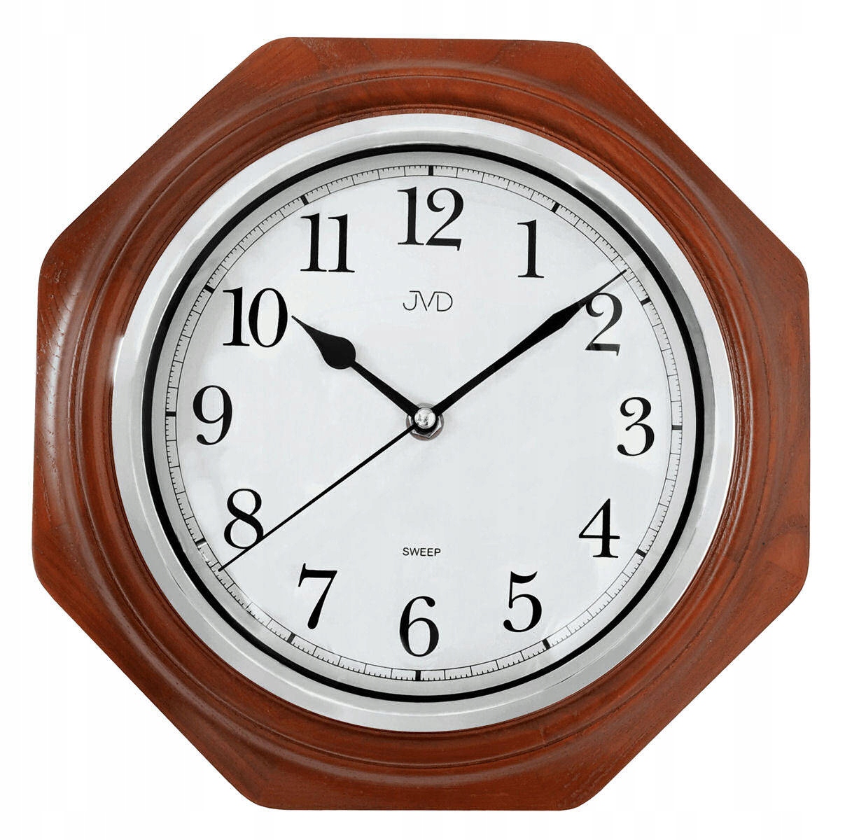 Čitateľný Drevený Tichý Nástenný Hodinový Stroj Jvd NS71.3
