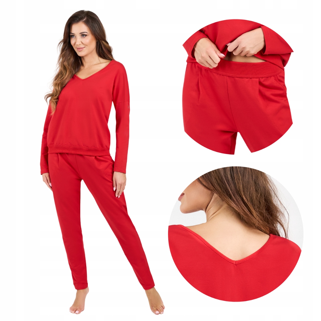 Dámská dvoudílná bavlněná Tepláková Souprava XL Karina Italian Fashion