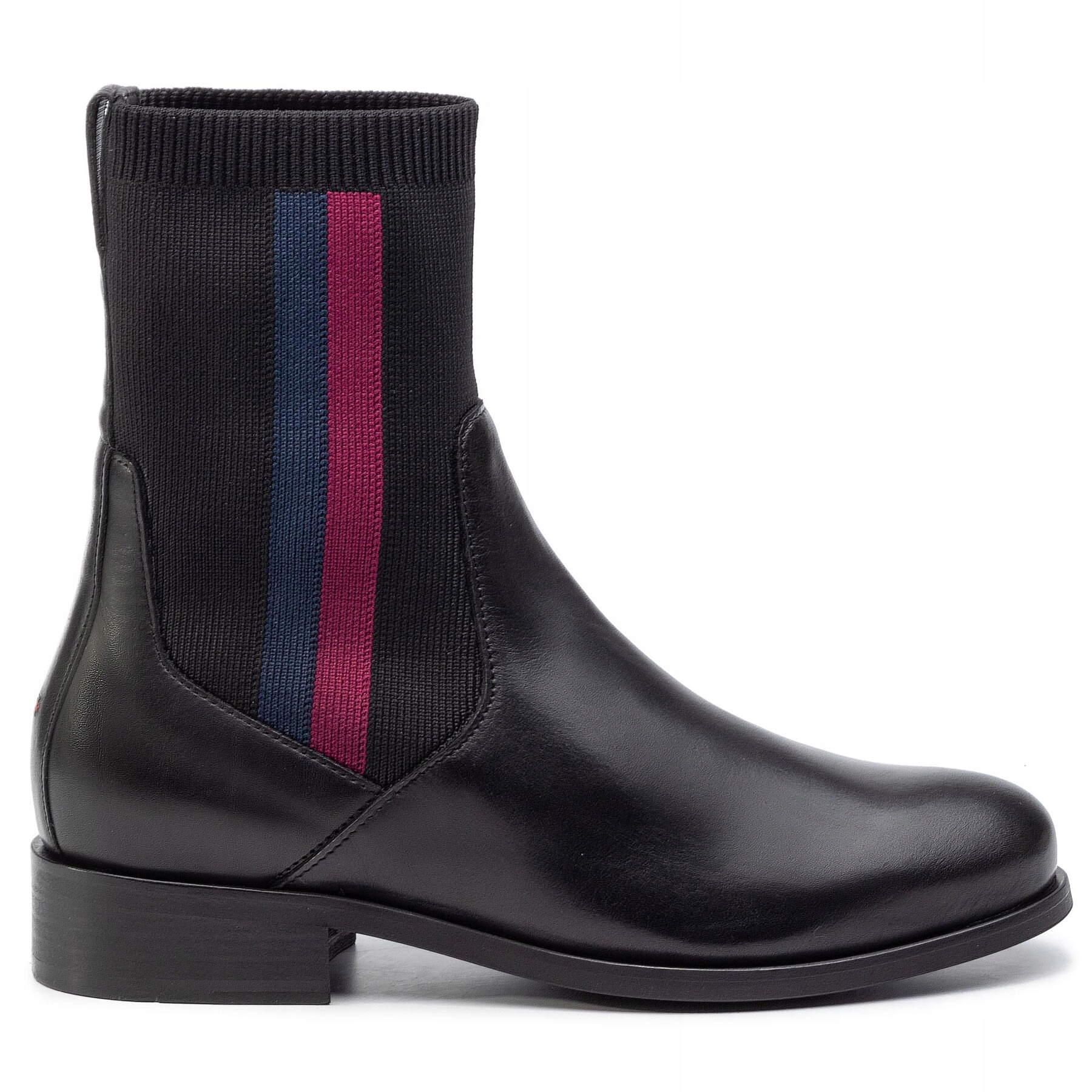 Tommy Hilfiger Kotníkové Boty Knitted Flat Boot R 38