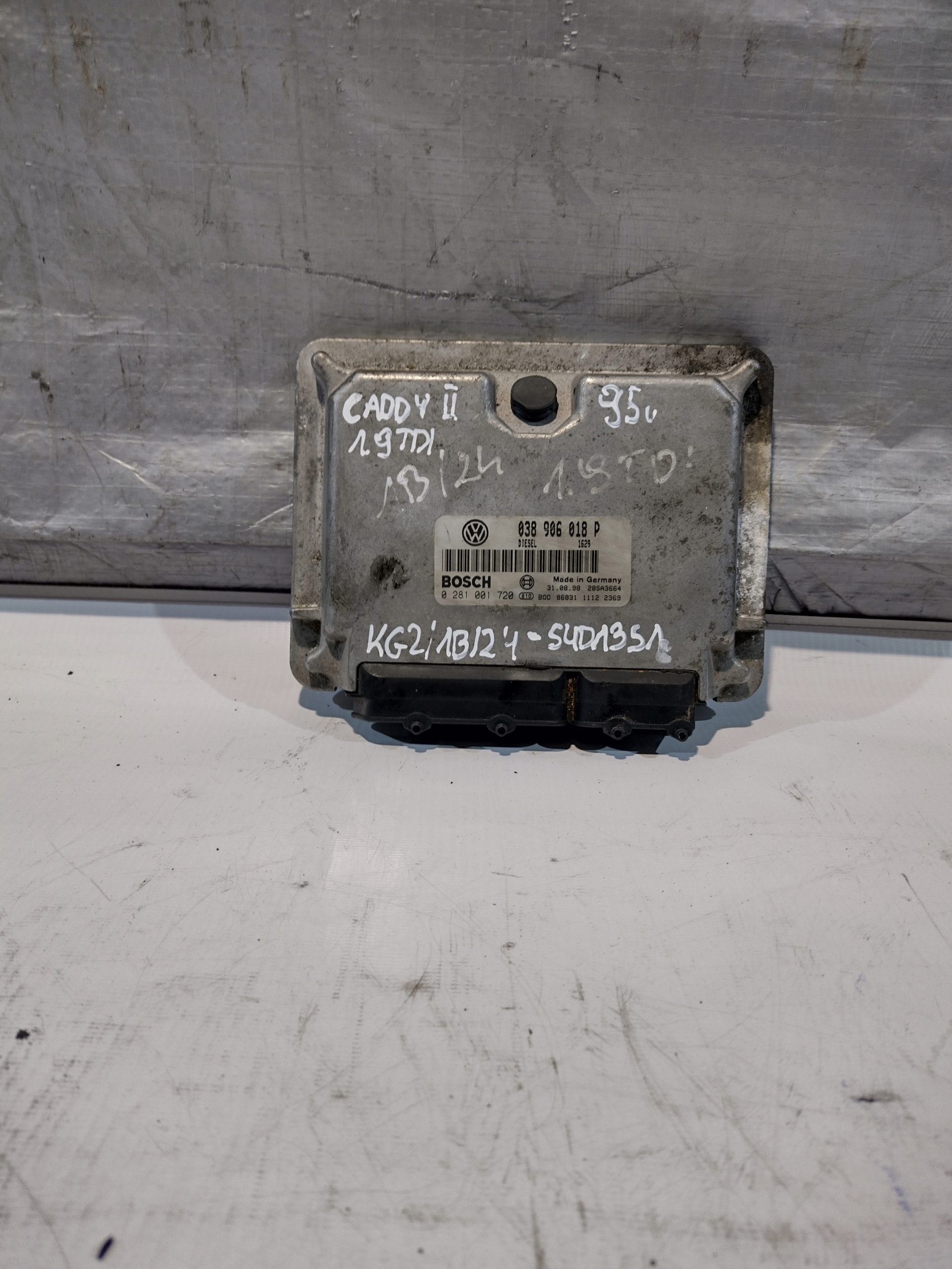 computer Motore Volkswagen Caddy II 1,9TDI 038906018P