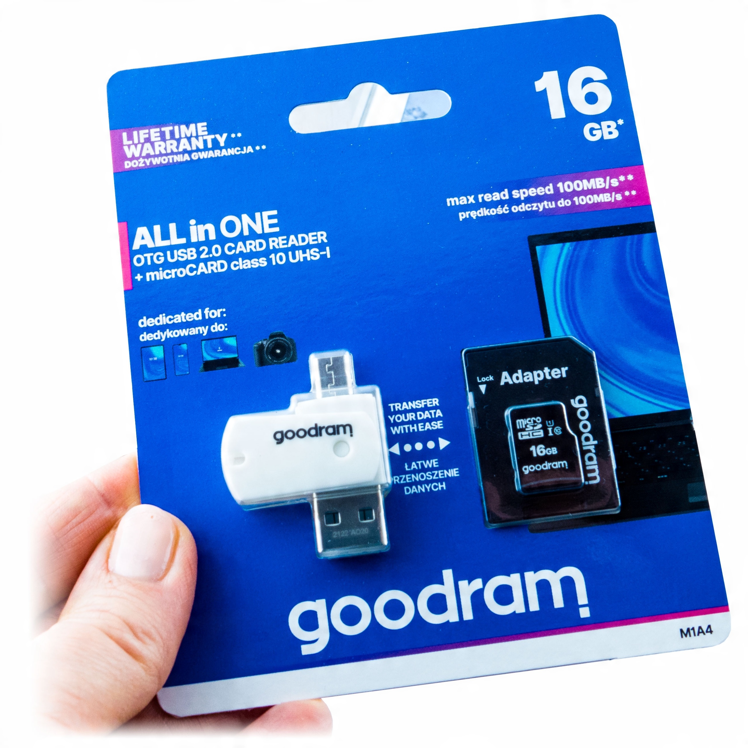 

16 Gb Karta pamięci mikroSD do GoGEN MaxPad 7 cali