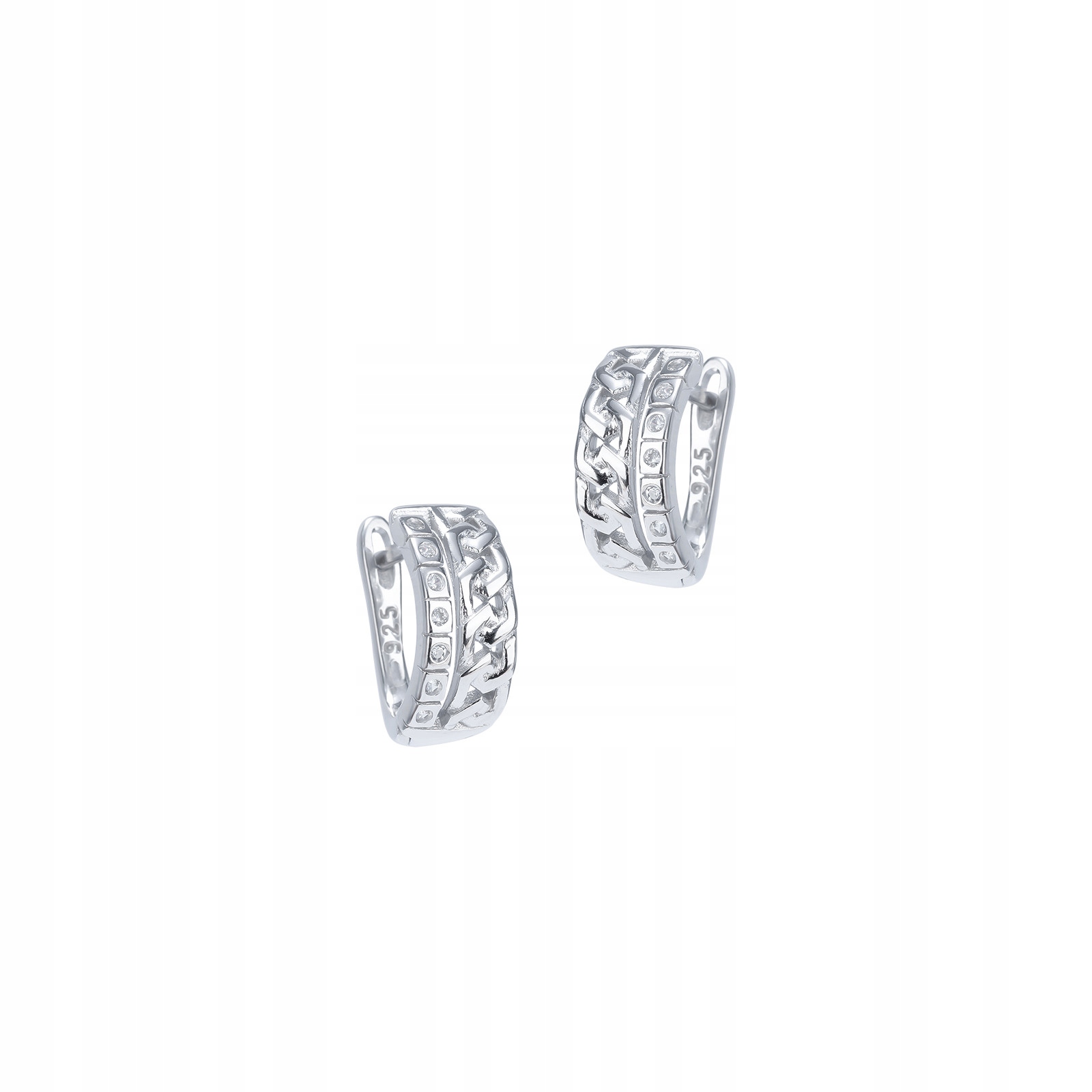 Stříbrné náušnice 925 Copánek Zirkon
