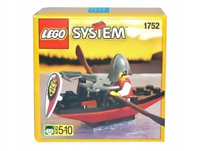 nový Lego systém Castle 1752 Boat with Armor loďka s výzbrojí Misb 1996