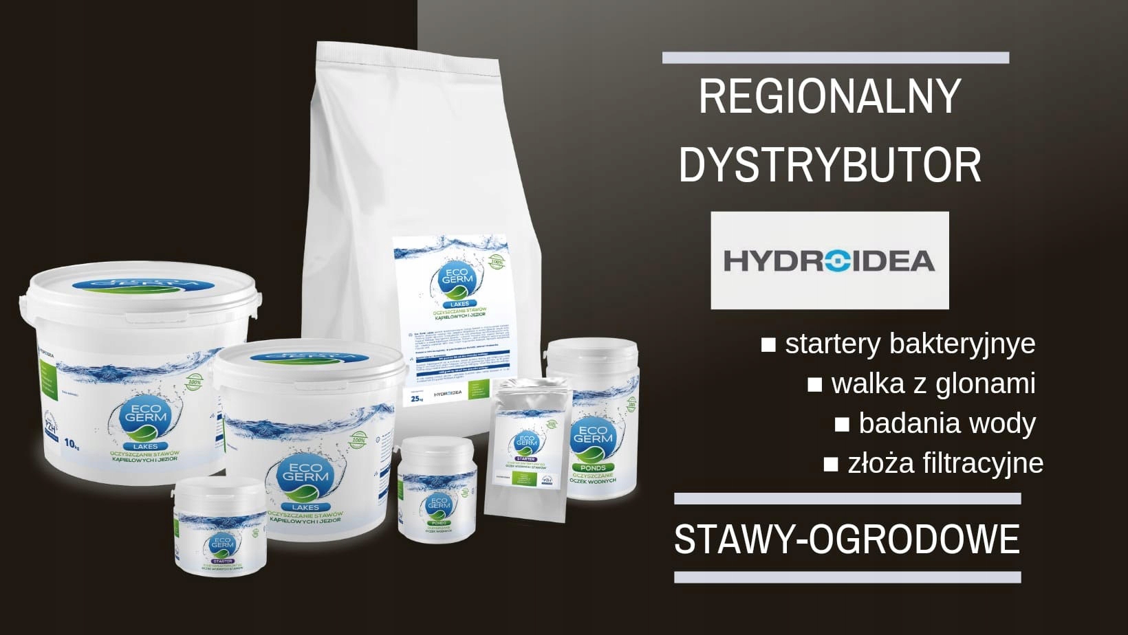 Preparat baktryjny EcoGerm Ponds 250g Hydroidea EAN (GTIN) 5906874772201