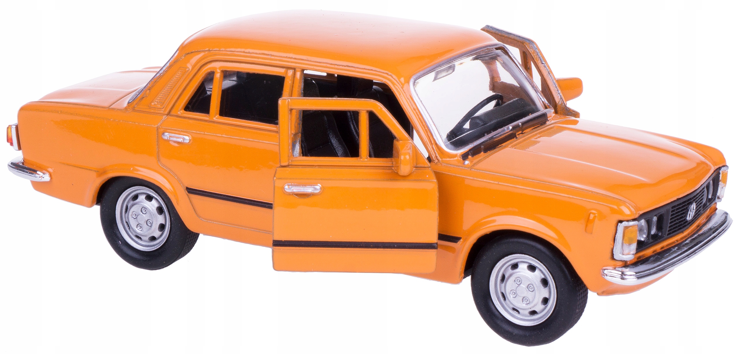 

Fiat 125 P Model Metalowy Welly 1:34 Pomarańczowy