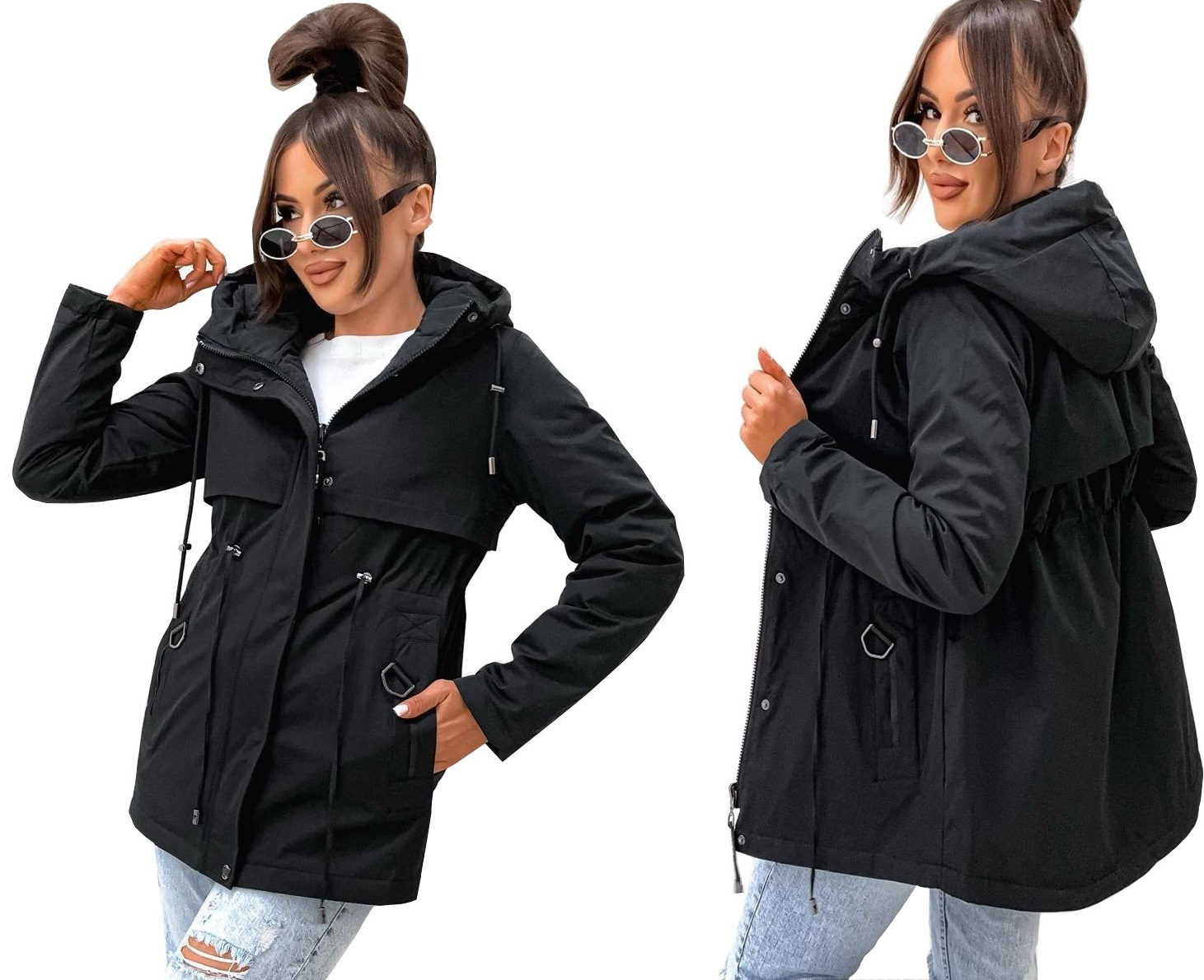 Wiosenna Kurtka Parka damska