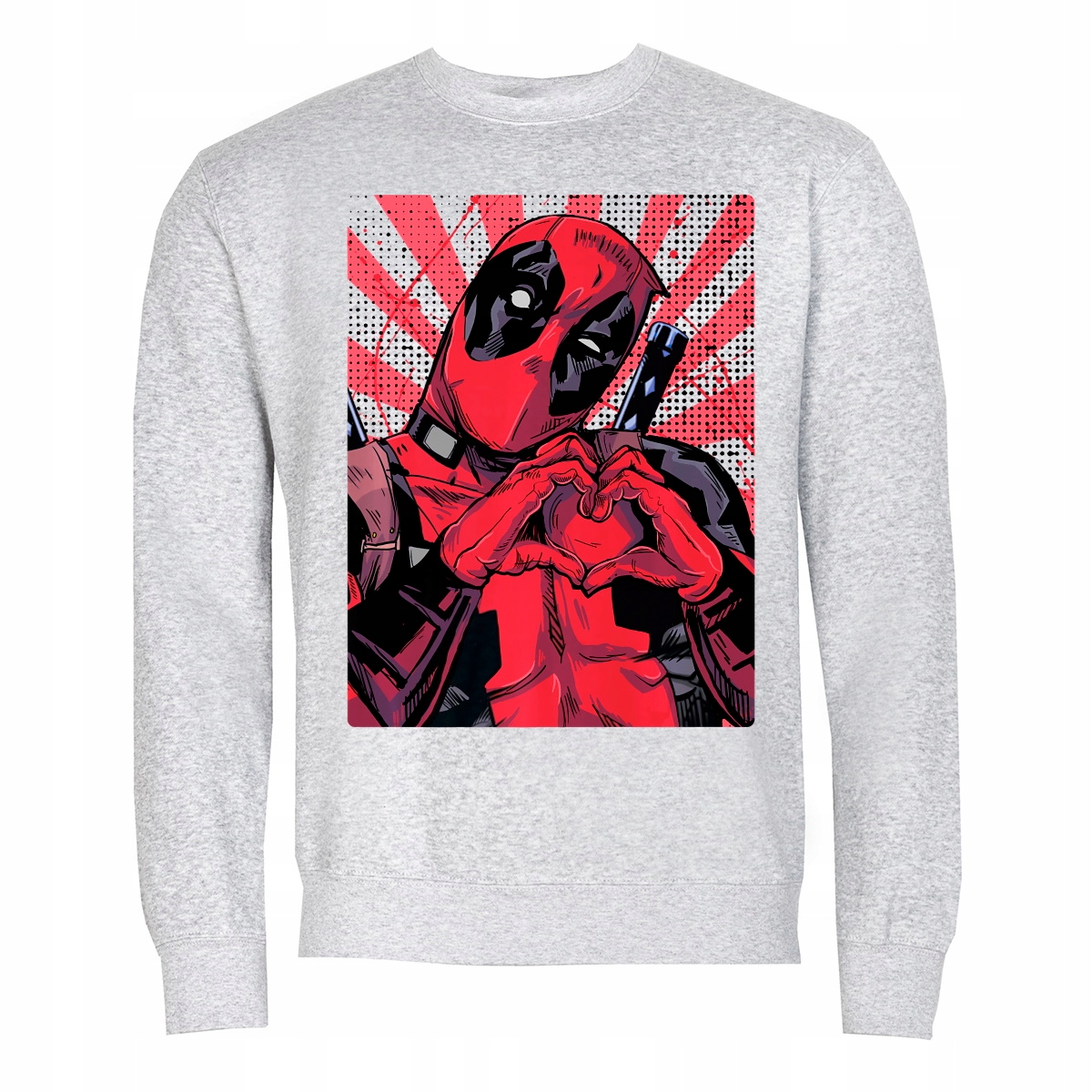 

Męska Bluza Z Nadrukiem Dla Fana Deadpool Marvel