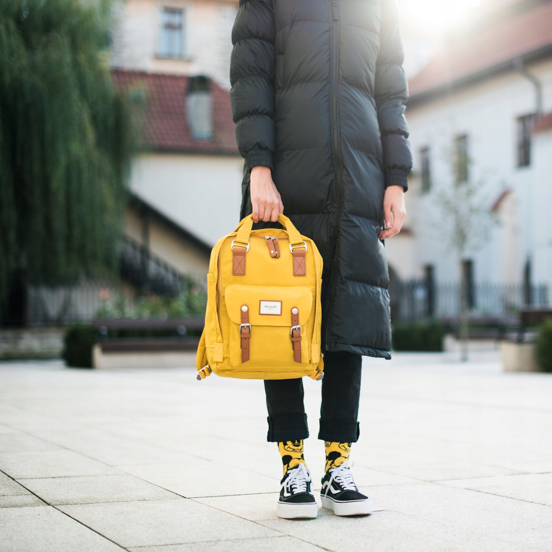 Plecak Himawari No. 13 Basic S LAPTOP tr21466-9 Kolor różowy